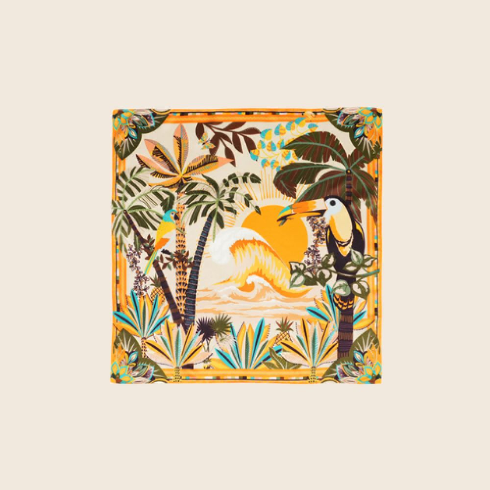 WILD E26 Foulard Hawai Mini Jaune – Image 3