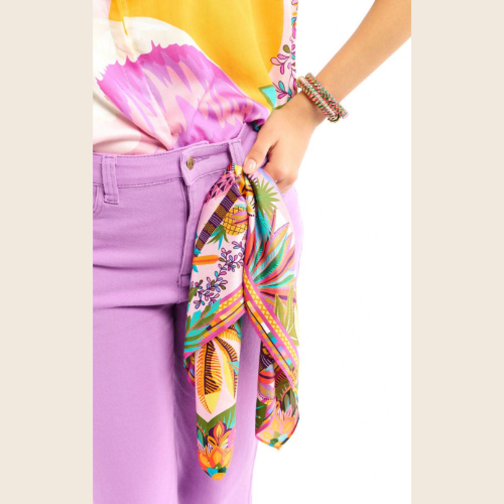 WILD E26 Foulard Hawai Mini Rose – Image 2