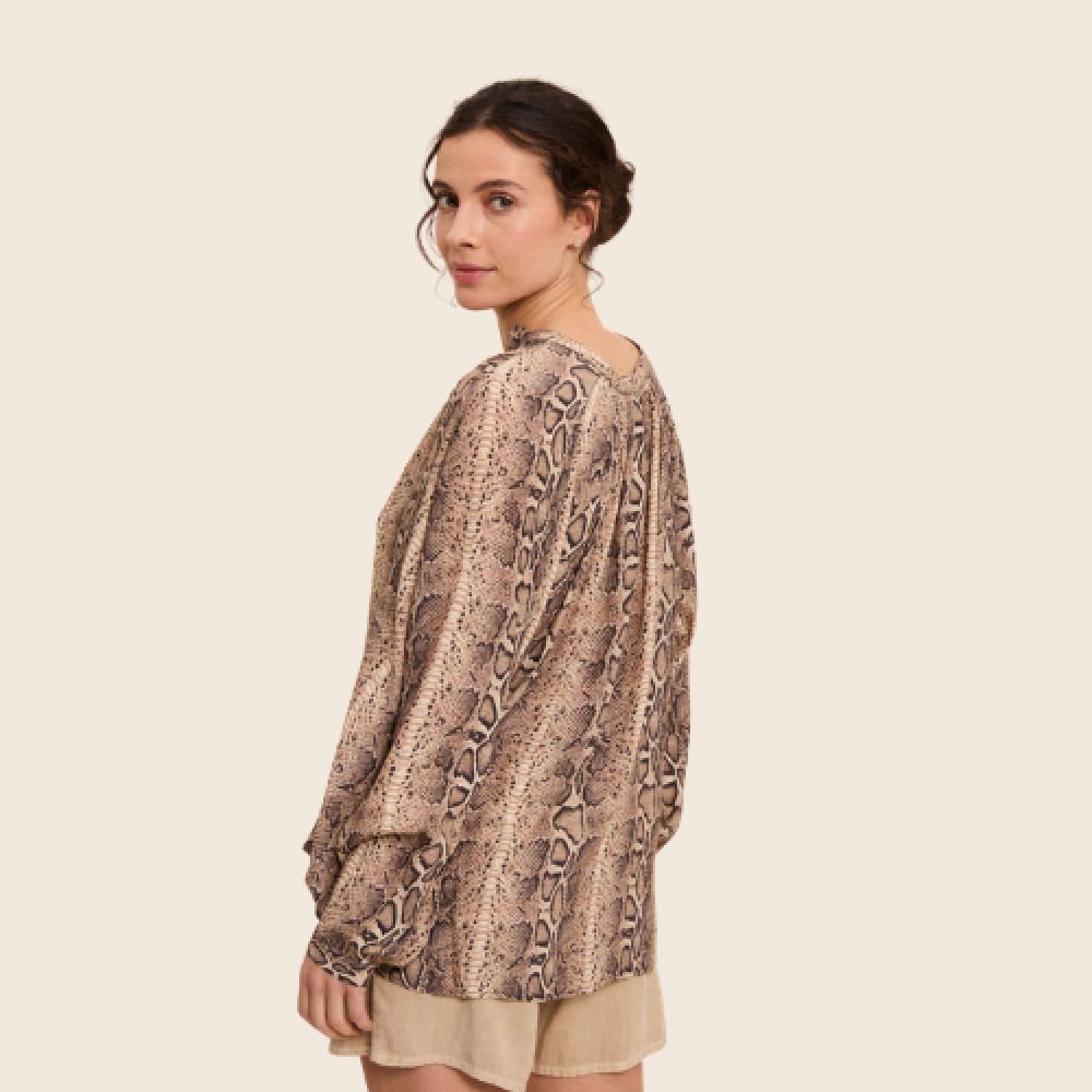 FIVE E26 Chemise Camelia Python – Image 3