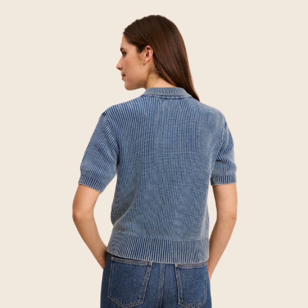 FIVE E26 Gilet Indigo – Image 4