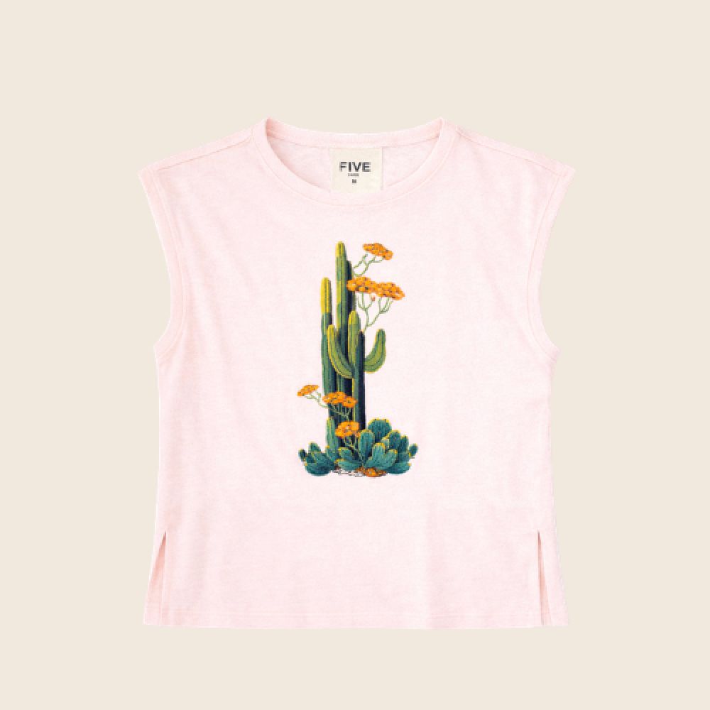 FIVE E26 Tee-shirt Cactus – Image 2