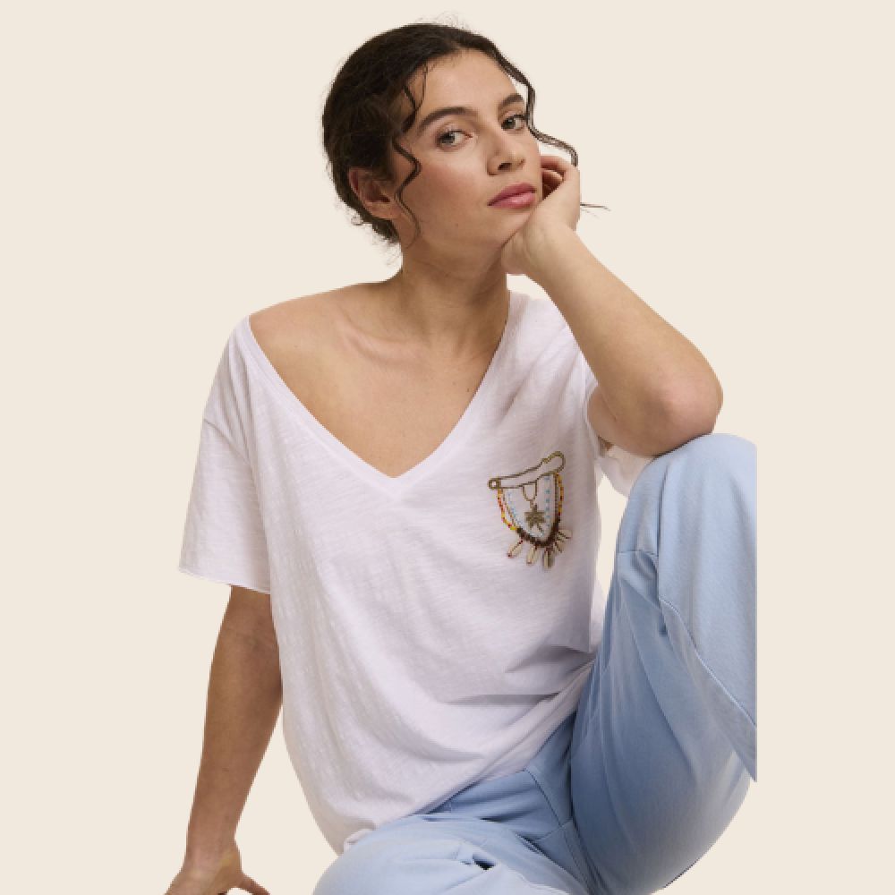 FIVE E26 Tee-Shirt Epingle – Image 3