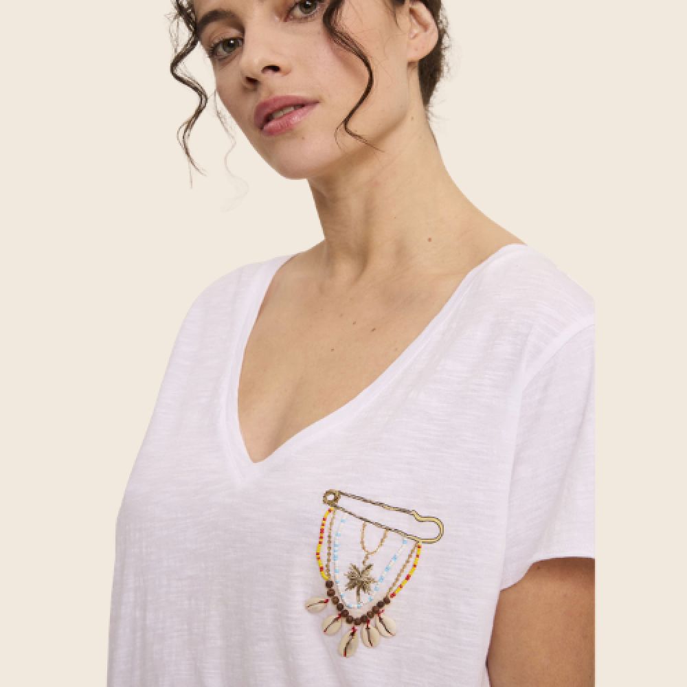 FIVE E26 Tee-Shirt Epingle – Image 4