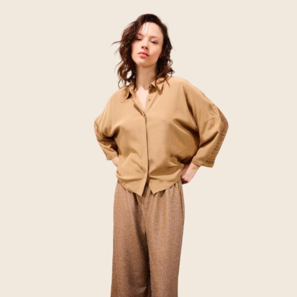 KARMA KOMA E26 Clara Shirt Tabac – Image 2