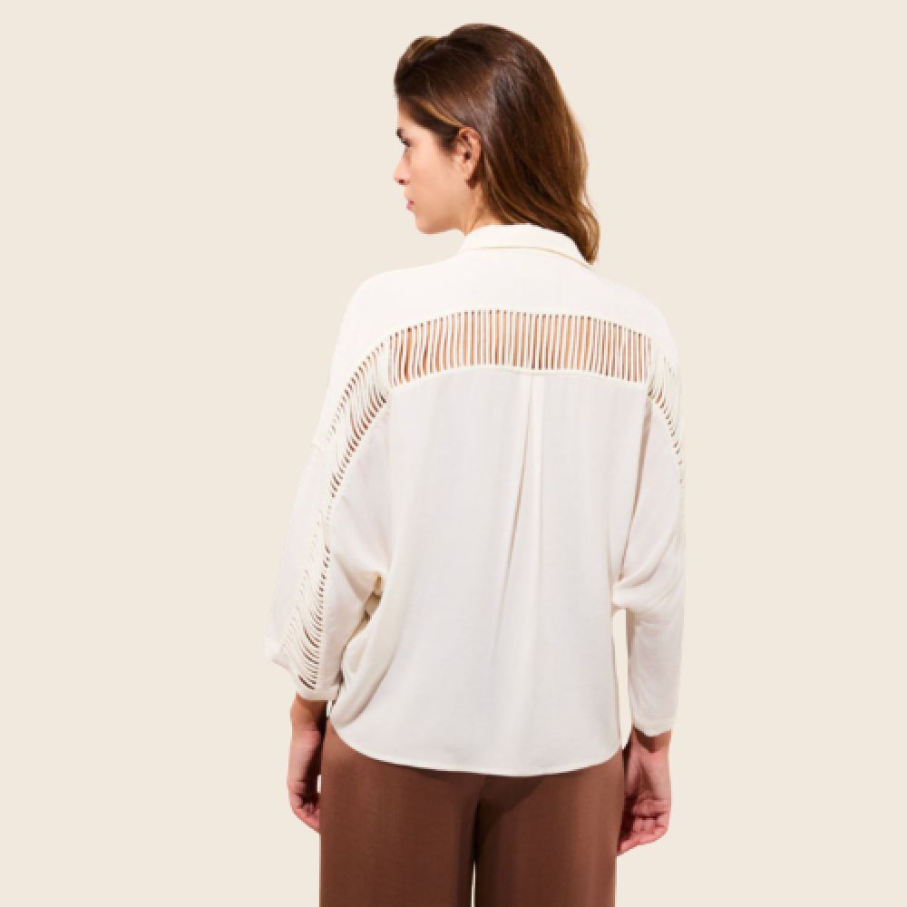 KARMA KOMA E26 Clara Shirt Vanilla – Image 4