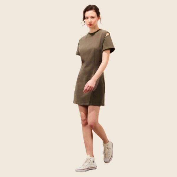 KARMA KOMA E26 Deus Short Dress Pepper