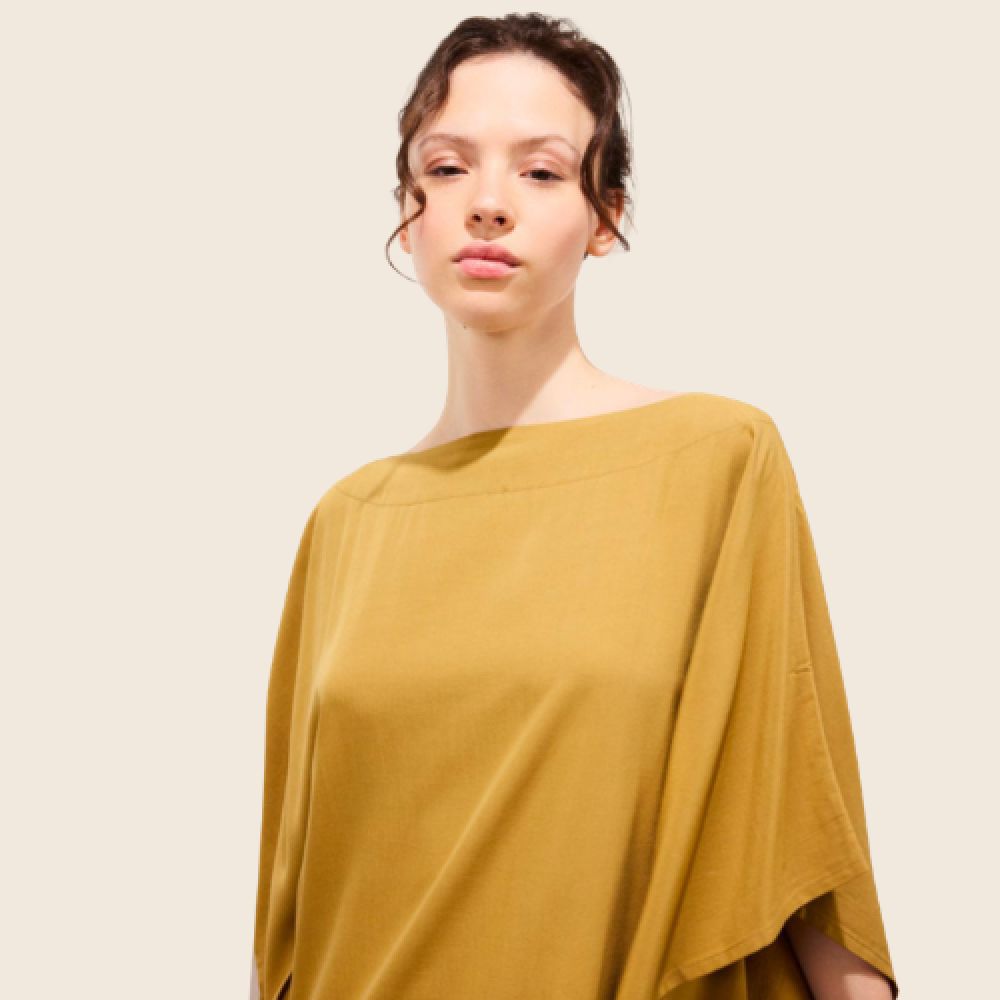 KARMA KOMA E26 Kimono Short Dress Rhum – Image 3