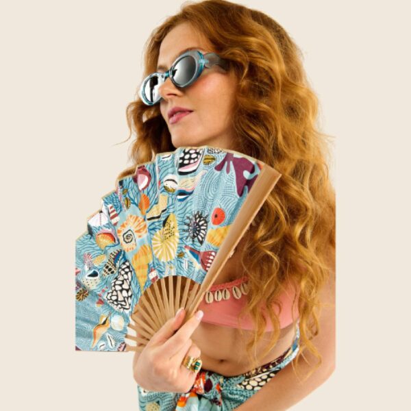 WILD E26 Eventail Coral Bleu