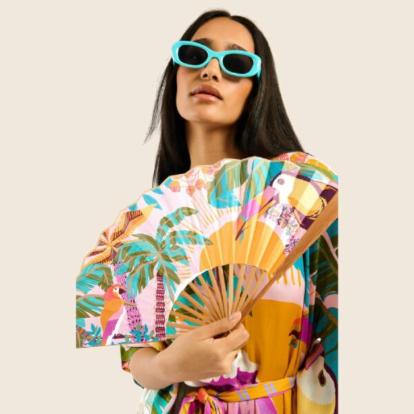 WILD E26 Eventail Hawai Rose